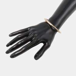 Pre Owned Tiffany & Co. 18K Pink Gold Lock Bangle