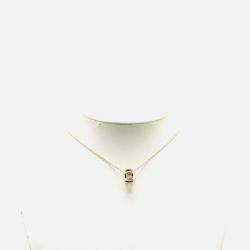 Tiffany & Co. 18K Yellow Gold Atlas X Open Pendant Necklace