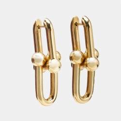 Tiffany & Co Hardwear 18k Yellow Gold Large Earrings