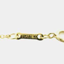 Tiffany & Co. 18K Yellow Gold Elsa Peretti Open Heart 3 Motifs Necklace