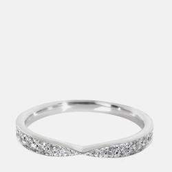 Pre Owned Tiffany & Co. Harmony Band Platinum Harmony Band EU 47.5