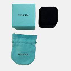 Pre Owned Tiffany & Co. Harmony Band Platinum Harmony Band EU 47.5