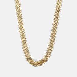 Pre Owned Tiffany & Co. 20K Yellow Gold Elsa Peretti Mesh Chain Necklace