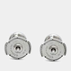 Pre Owned Tiffany & Co. Diamond by the Yard Platinum Earrings