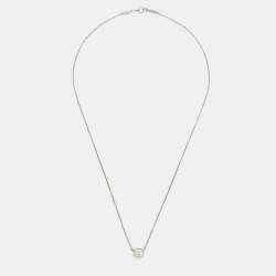 Pre Owned قلادة تيفاني & كو. ألماس باليارد بلاتينوم