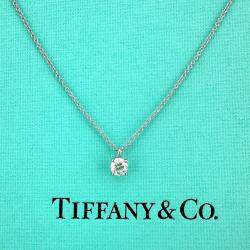 Pre Owned Tiffany & Co. Diamonds by the Yard Platinum and Diamond Pendant Necklace