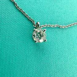 Pre Owned Tiffany & Co. Diamonds by the Yard Platinum and Diamond Pendant Necklace