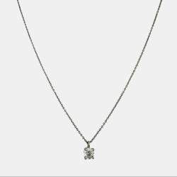 Pre Owned Tiffany & Co. Diamonds by the Yard Platinum and Diamond Pendant Necklace