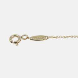 Pre Owned Tiffany & Co. Diamonds By The Yard 18K Yellow Gold Diamond Necklace