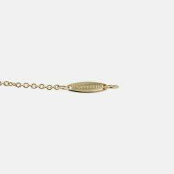 Pre Owned Tiffany & Co. Diamonds By The Yard 18K Yellow Gold Diamond Necklace