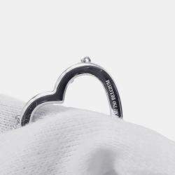 مملوكة مسبقًا قلادة تيفاني & كو. تيفاني مترو ذهب أبيض عيار 18 وألماس