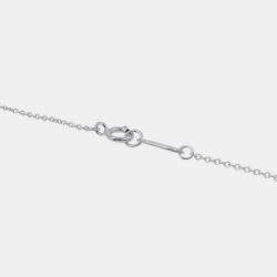 مملوكة مسبقًا قلادة تيفاني & كو. تيفاني مترو ذهب أبيض عيار 18 وألماس