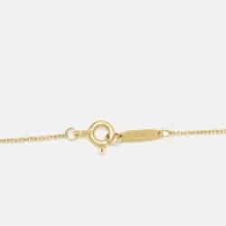 Pre Owned Tiffany & Co. Tiffany Notes 18k Yellow Gold Necklace