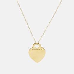 Pre Owned Tiffany & Co. Tiffany Notes 18k Yellow Gold Necklace