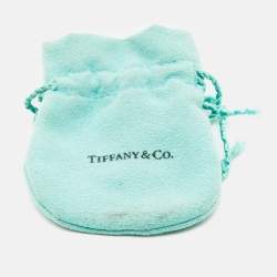 Pre Owned Tiffany & Co. L.O.V.E. Letters Diamond 18k Yellow Gold Necklace