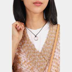 Pre Owned قلادة تيفاني & كو. "إلسا بيرتي" دلاية فضة عيار 925 سلسلة سيفيلاينا