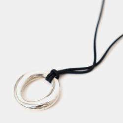 Pre Owned قلادة تيفاني & كو. "إلسا بيرتي" دلاية فضة عيار 925 سلسلة سيفيلاينا