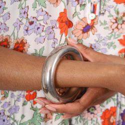 Pre Owned سوار تيفاني & كو. بي إلسا بيريتي فضة إسترلينية جرئ دونات