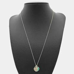 Pre Owned Tiffany & Co. Silver Return-to Necklace