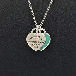Pre Owned Tiffany & Co. Silver Return-to Necklace