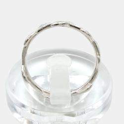 مملوكة مسبقًا Tiffany & Co. Silver Olive Leaf Ring US 7.5