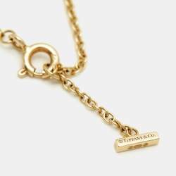 Pre Owned Tiffany & Co. T Smile 18K Yellow Gold Bracelet