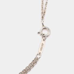 Pre Owned Tiffany & Co. Return To Tiffany Love Heart Tag Key Sterling Silver Bracelet