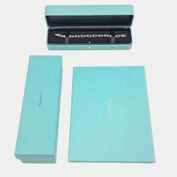 مملوكة مسبقًا Tiffany & Co. Silver Hardware Link Bracelet