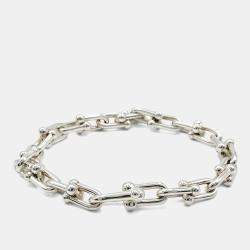 مملوكة مسبقًا Tiffany & Co. Silver Hardware Link Bracelet