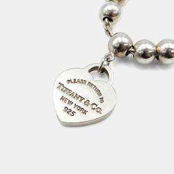 Pre Owned سوار تيفاني & كو. فضي برانتو