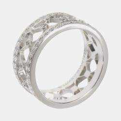 مملوكة مسبقًا Tiffany & Co. Voile Platinum Diamond Ring EU 51