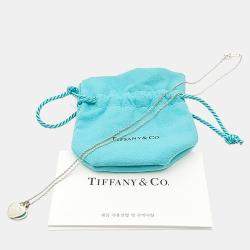 Pre Owned Tiffany & Co. Silver Return-to Necklace