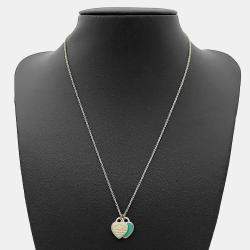 مملوكة مسبقًا Tiffany & Co. Silver Return-to Necklace
