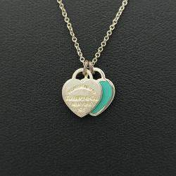 Pre Owned Tiffany & Co. Silver Return-to Necklace