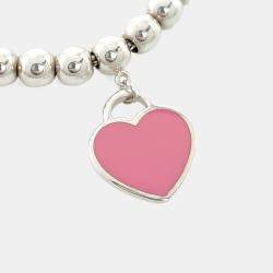 Pre Owned Tiffany & Co. Silver Return-to Bracelet