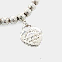 Pre Owned Tiffany & Co. Silver Return-to Bracelet
