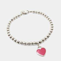 Pre Owned Tiffany & Co. Silver Return-to Bracelet