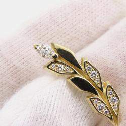 مملوكة مسبقًا أقراط تيفاني & كو. فيكتوريا فاين ذهب أصفر عيار 18 وألماس كليمبر