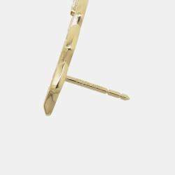 مملوكة مسبقًا أقراط تيفاني & كو. فيكتوريا فاين ذهب أصفر عيار 18 وألماس كليمبر