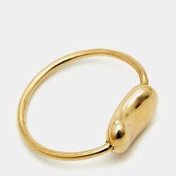 Pre Owned خاتم تيفاني & كو. إلسا بيريتي بين ذهب أصفر عيار 18 مقاس 50