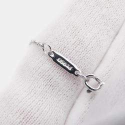 Pre Owned قلادة تيفاني & كو. سولست بلاتين الماس دلاية الرقبة