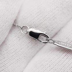 Pre Owned قلادة تيفاني & كو. سولست بلاتين الماس دلاية الرقبة