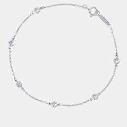 Pre Owned Tiffany & Co. Elsa Peretti Diamond By The Yard Bracelet