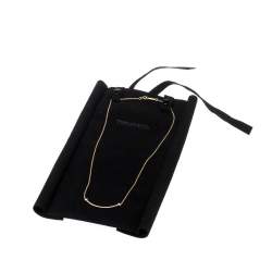 Pre Owned Tiffany & Co. Tiffany T Smile Diamond 18k Yellow Gold Necklace