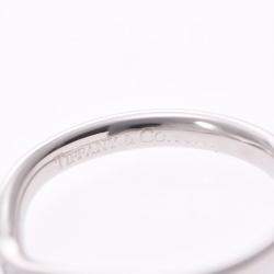 Pre Owned Tiffany & Co. PT950 and Diamond Curved Band Ring 46