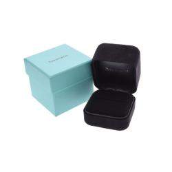 Pre Owned Tiffany & Co. PT950 and Diamond Curved Band Ring 46