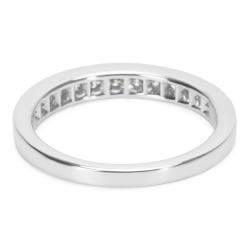 Pre Owned Tiffany & Co. 0.33 CTW Diamond Platinum Band Ring Size 48