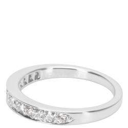 Pre Owned Tiffany & Co. 0.33 CTW Diamond Platinum Band Ring Size 48