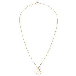 Pre Owned Tiffany & Co. Paloma Picasso Mini 6 Heart 18K Yellow Gold Pendant Necklace