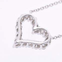 Pre Owned قلادة تيفاني & كو. "سينتيمينتال" قلب بلاتينوم و ألماس 